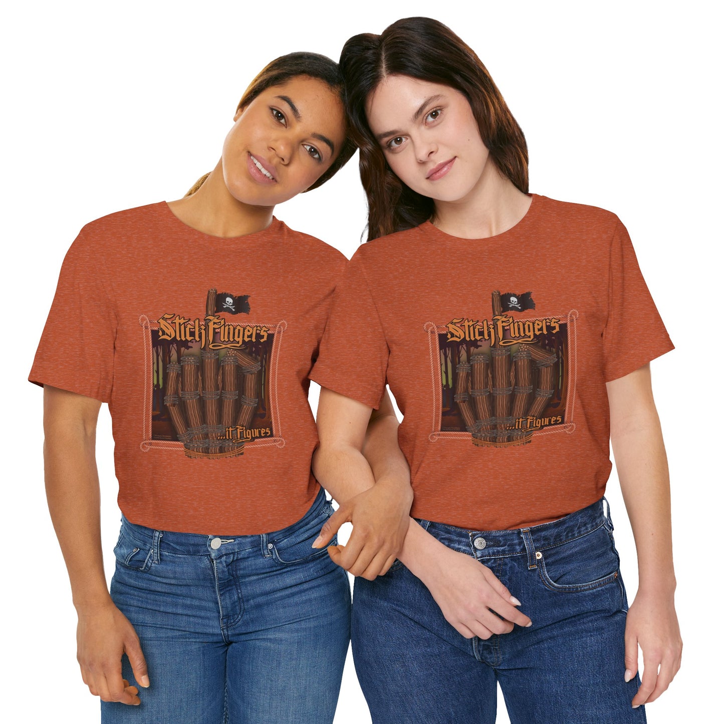 DK218: It Stick Figures - Unisex S/S T-Shirt