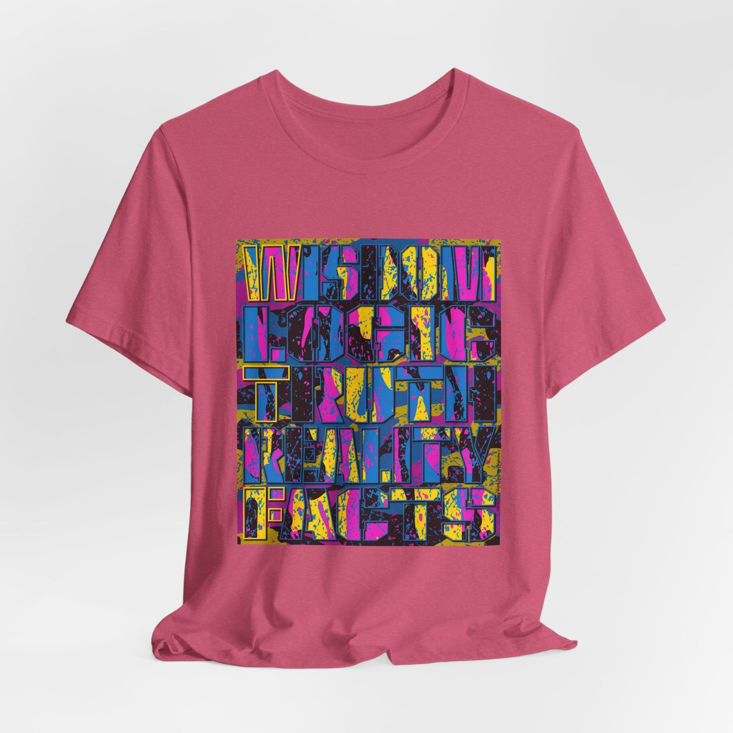 DK159: WTF! FTW! Facts! (CMYK Edition) - Unisex S/S T-Shirt
