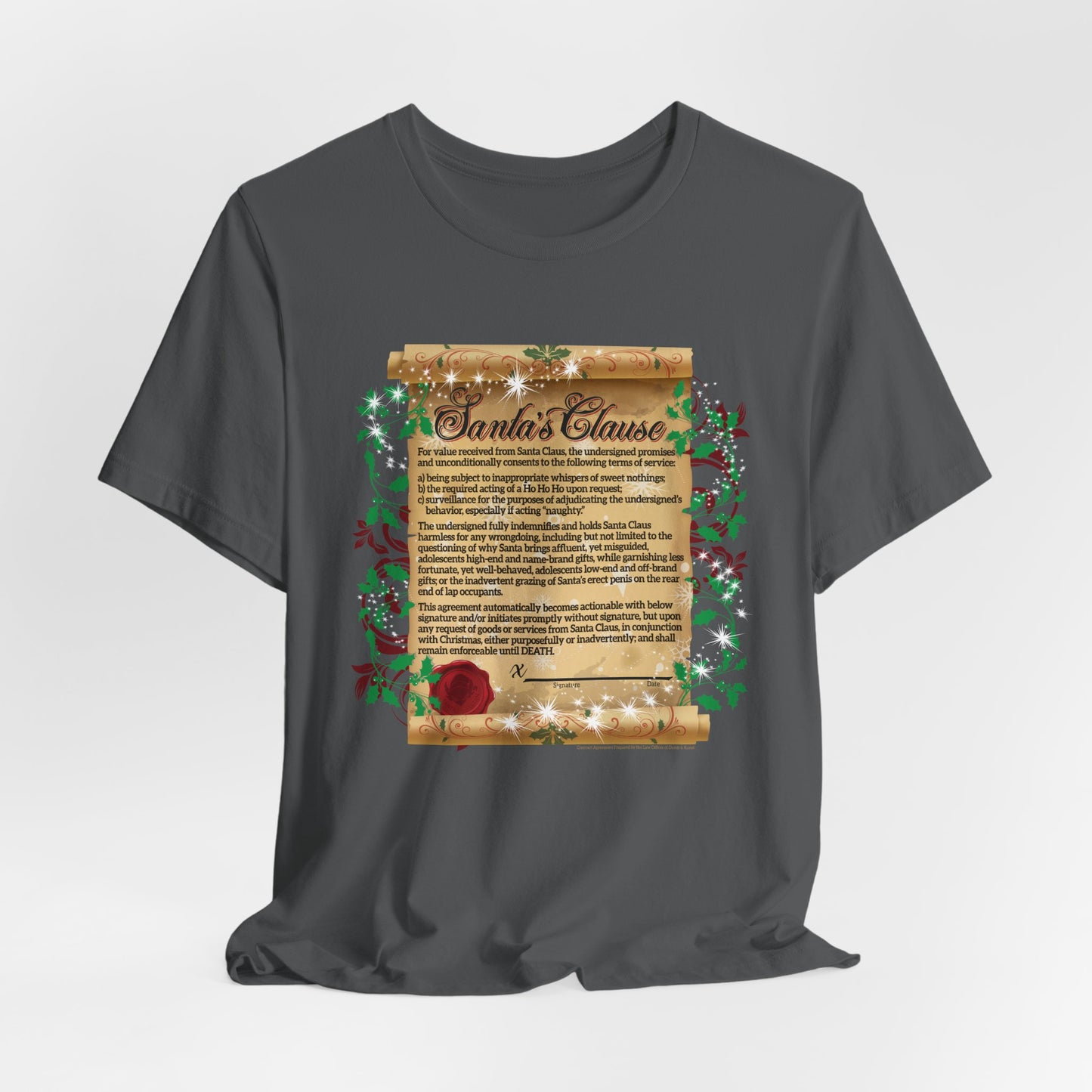 DK35: Santa's Clause - Unisex S/S T-Shirt