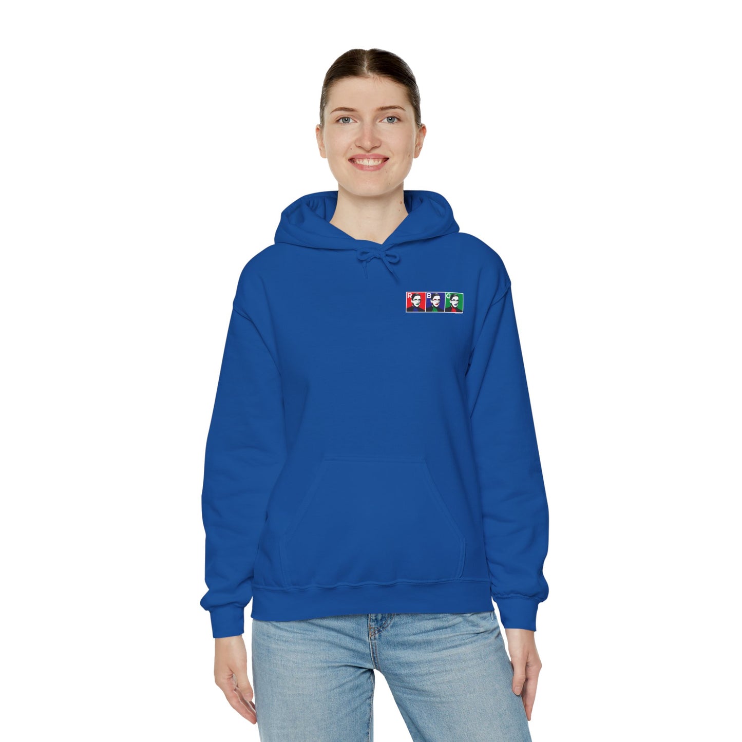 DK10: RBG in RGB - Adult Hooded Sweatshirt
