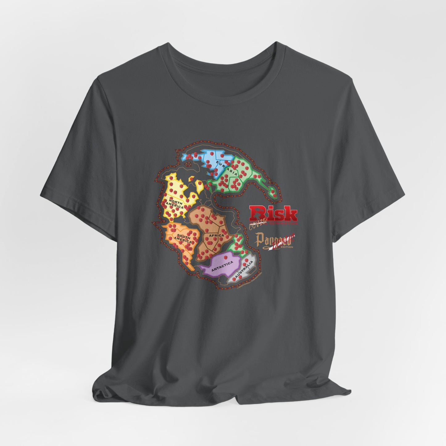 DK107: Don't RISK Global Domination - Unisex S/S T-Shirt