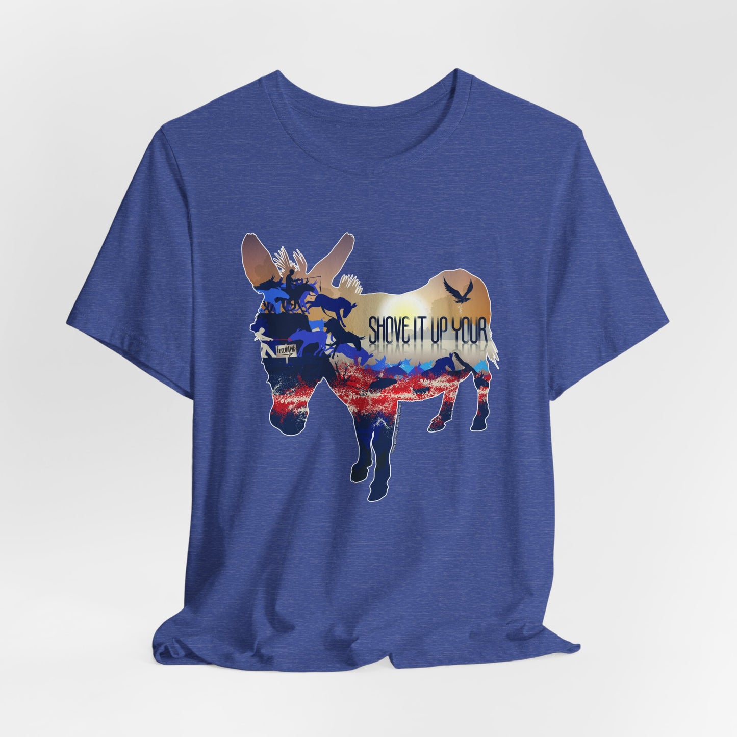 DK85: Shove It Up Your - Unisex S/S T-Shirt