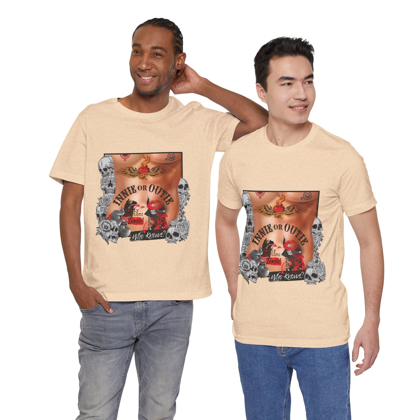 DK215: Innie or Outie - Unisex S/S T-Shirt
