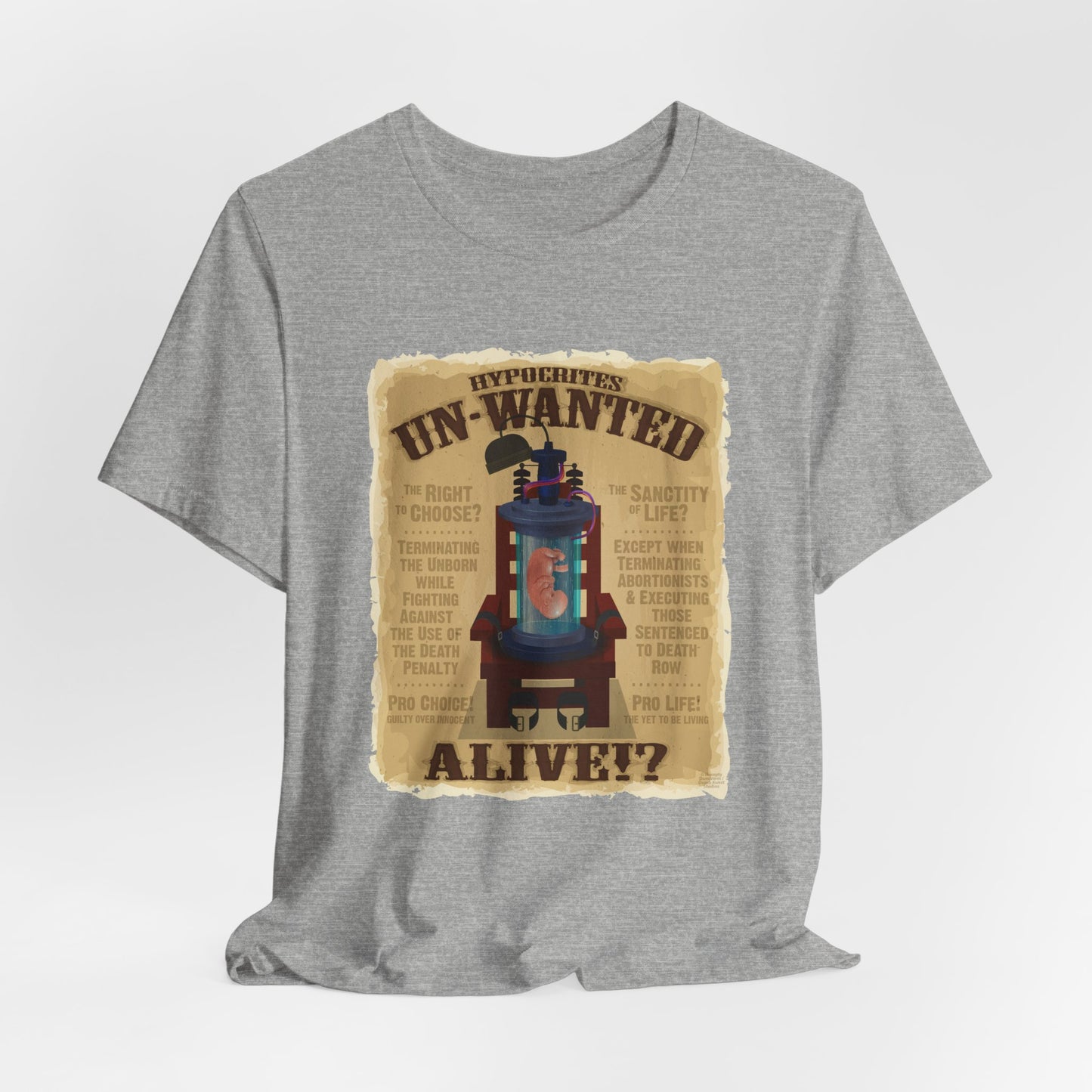DK198: Dead or Alive?!?! - Unisex S/S T-Shirt