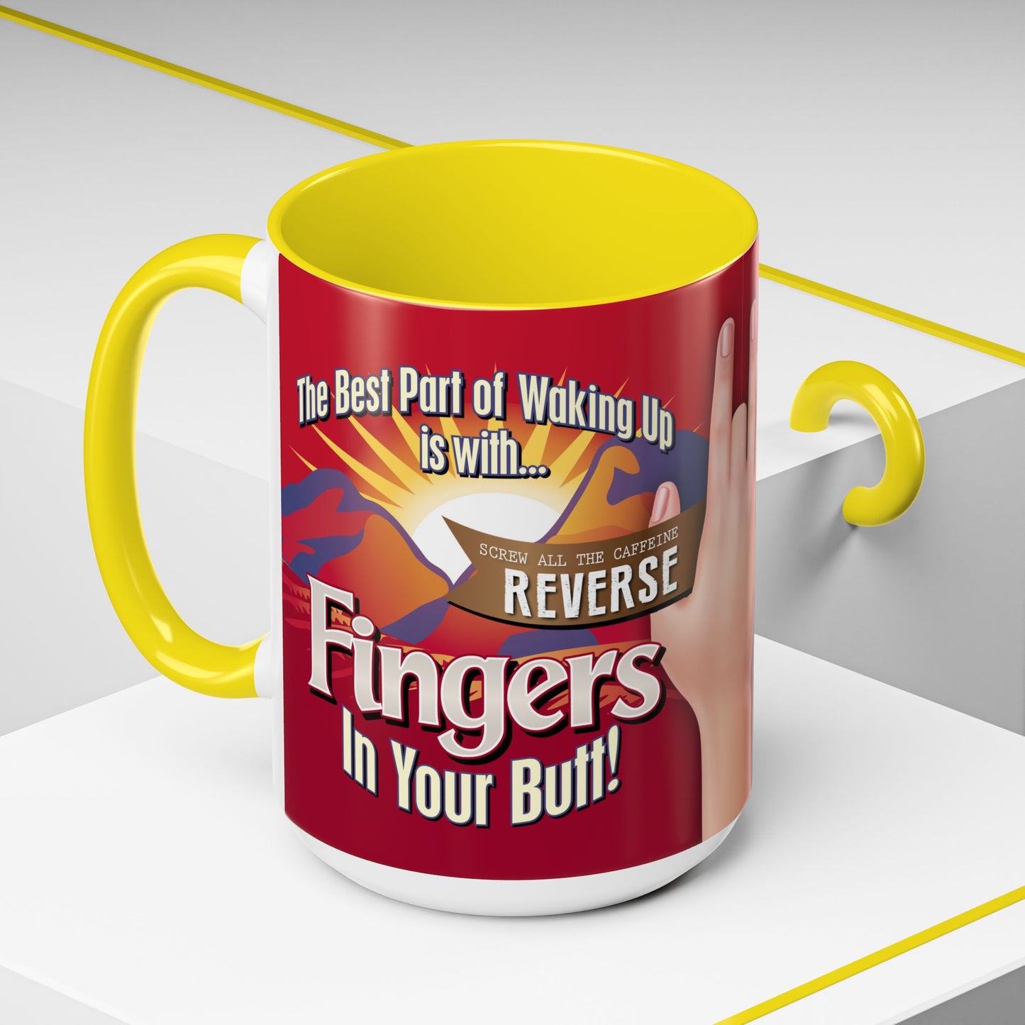 DK104: The Best Part of Waking Up... - Ceramic Coffee Mugs
