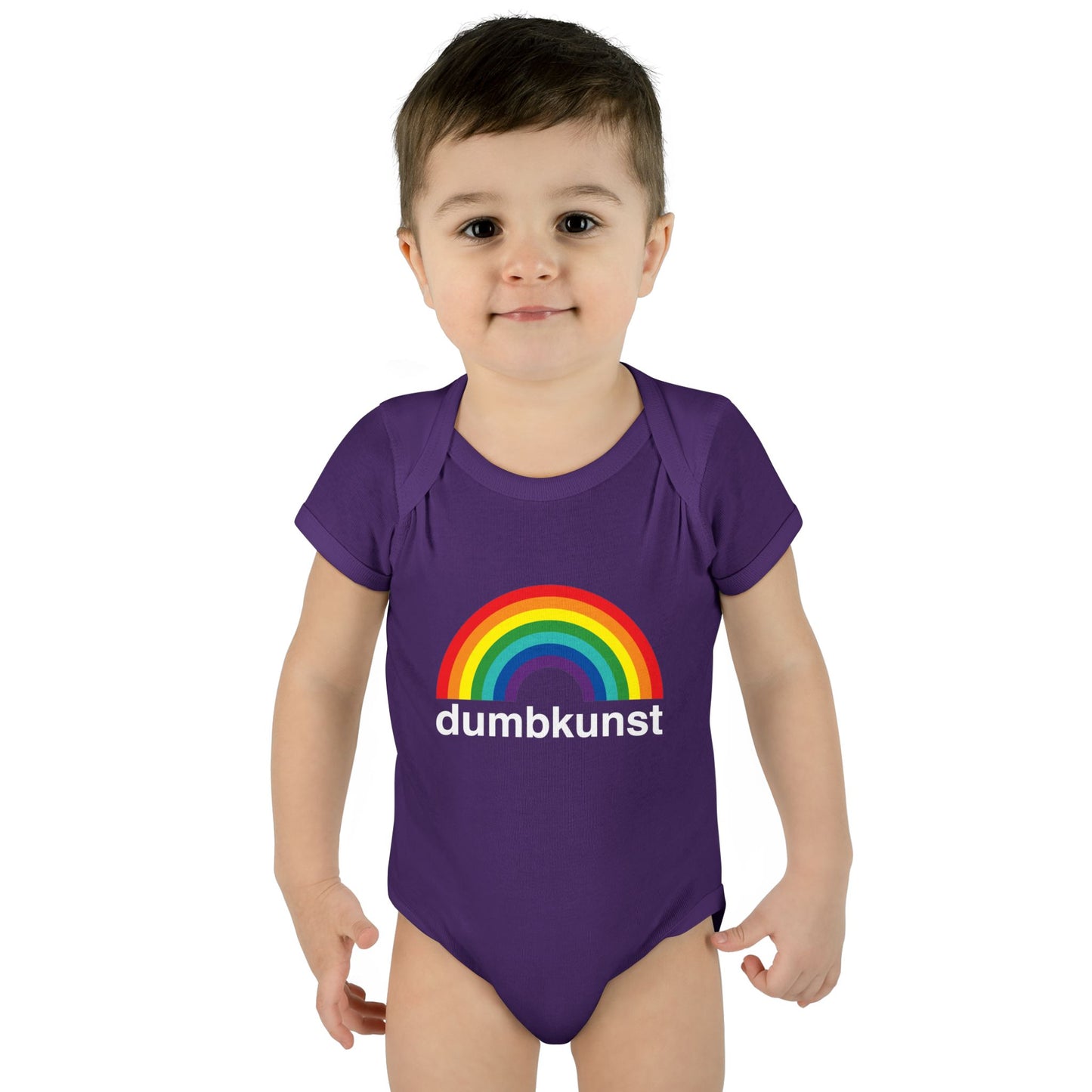 DK16: Dumb Kunst Under The Rainbow - Infant Sized Onsie