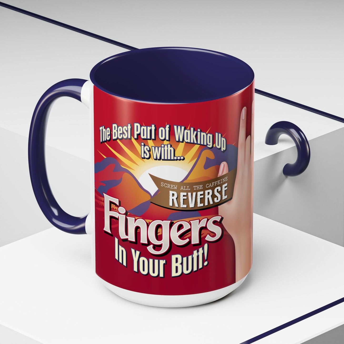DK104: The Best Part of Waking Up... - Ceramic Coffee Mugs