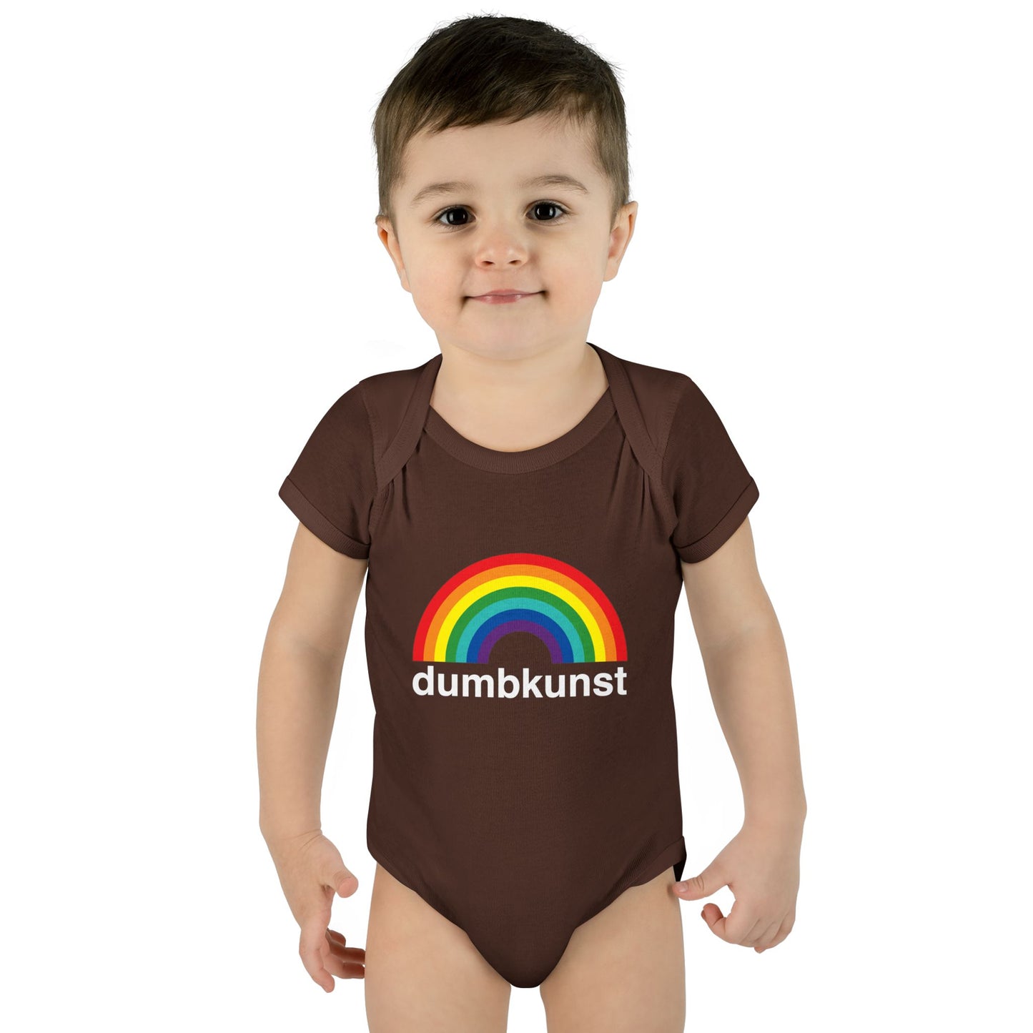 DK16: Dumb Kunst Under The Rainbow - Infant Sized Onsie