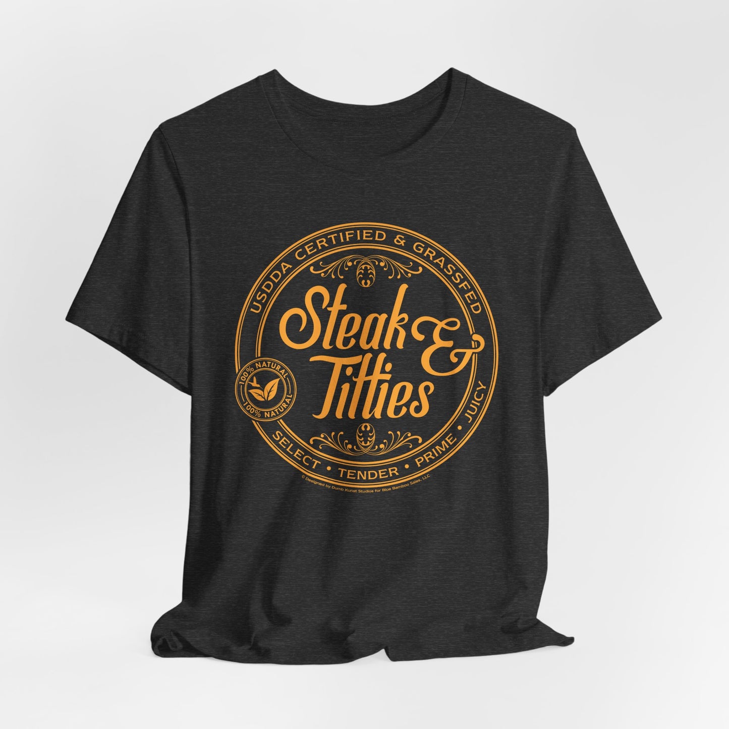 DK225: Steak & Titties - Unisex S/S T-Shirt