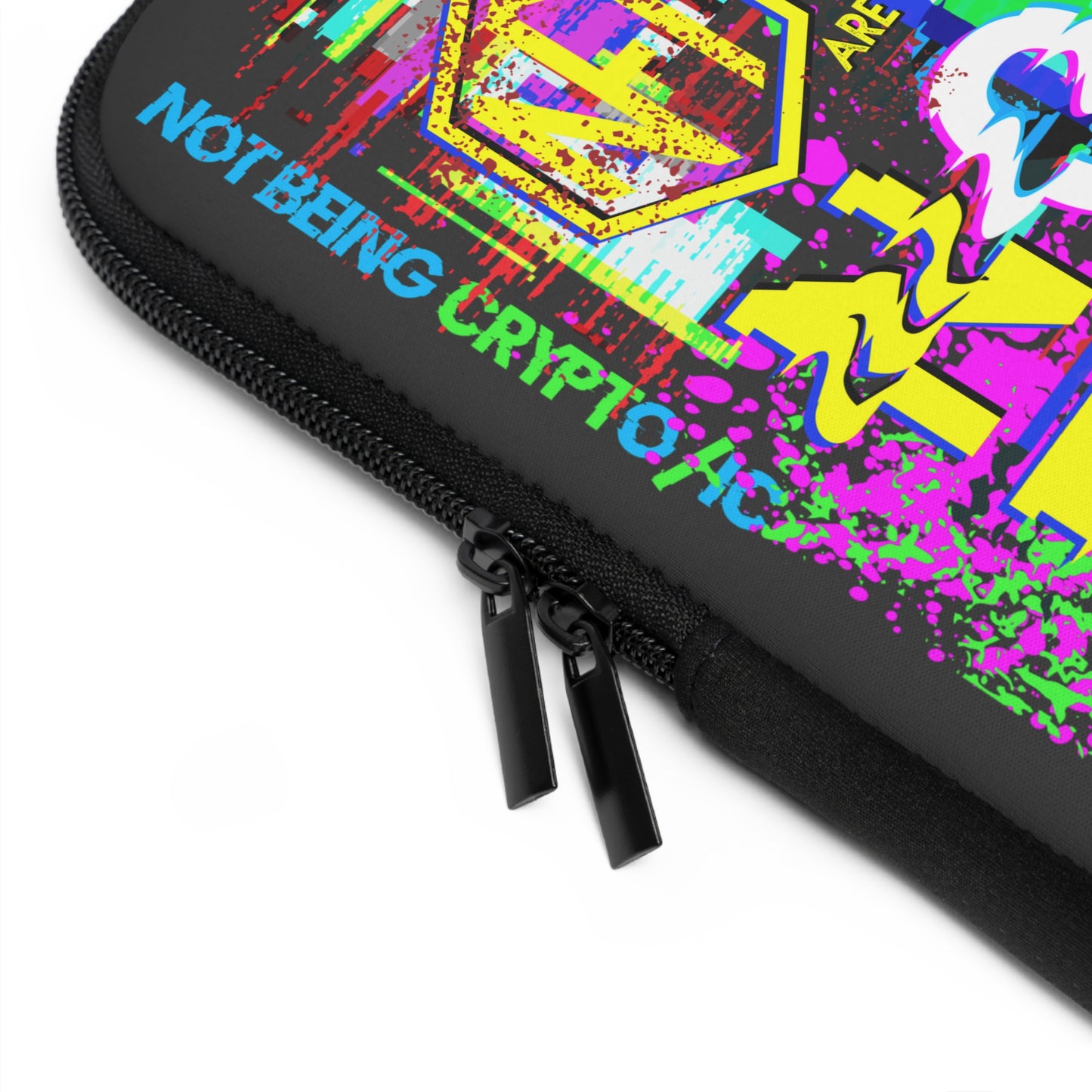 DK195: NFT Chumpanzees - Padded Laptop / Tablet Sleeve