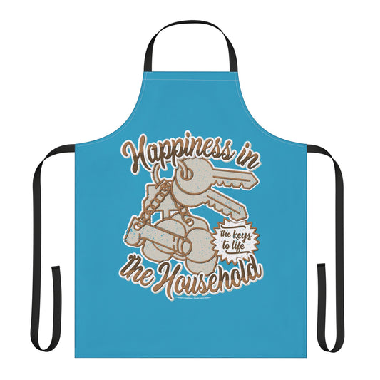DK224: The Keys To Life - Twill Kitchen Apron