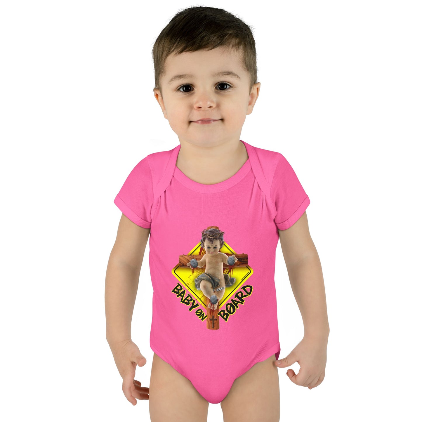 DK59: Baby On Board - Infant Sized Onsie