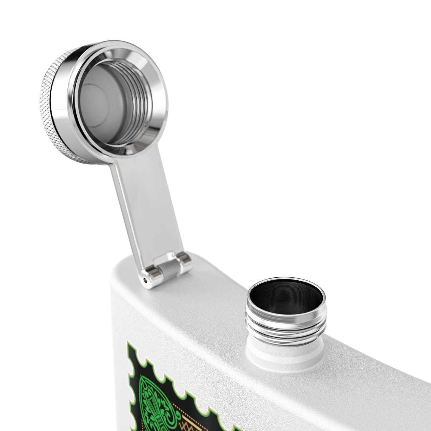 DK12: You Down With O.P.P.? (Independence) - 6oz Stainless Steel Hip Flask