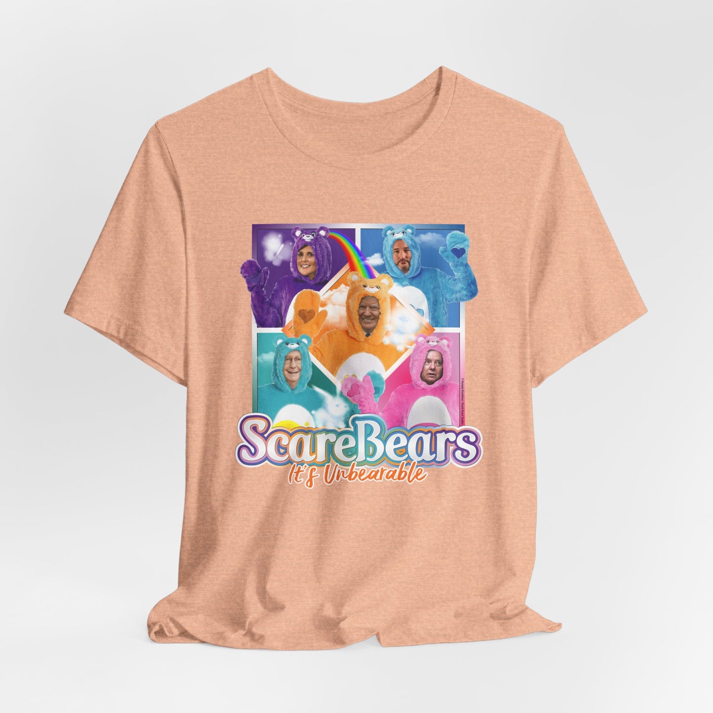 DK113: It's Unbearable (Scare Bears Edition) - Unisex S/S T-Shirt