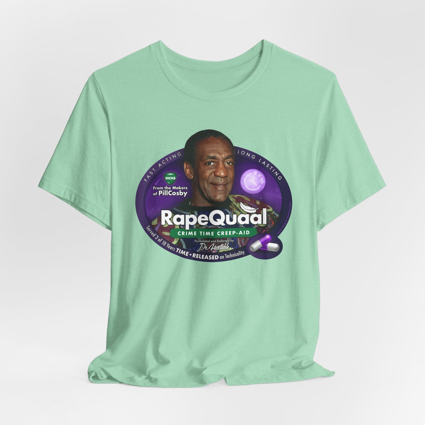 DK102: RapeQuaal by Pill Cosby - Unisex S/S T-Shirt