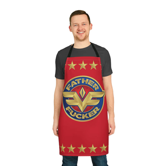 DK234: MF'in Fatherfuckers (HER Edition) - Twill Kitchen Apron