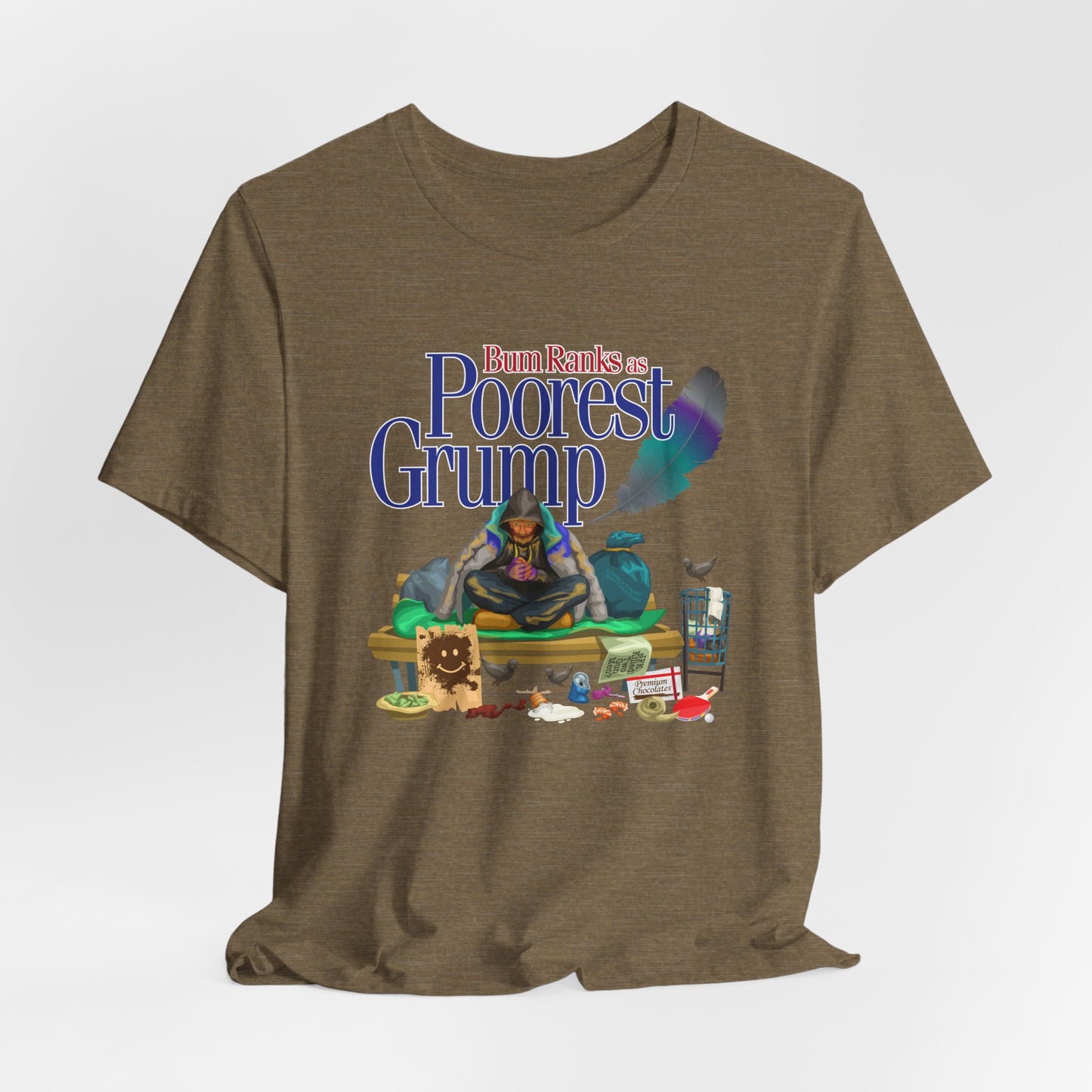 DK146: Poorest Grump - Unisex S/S T-Shirt