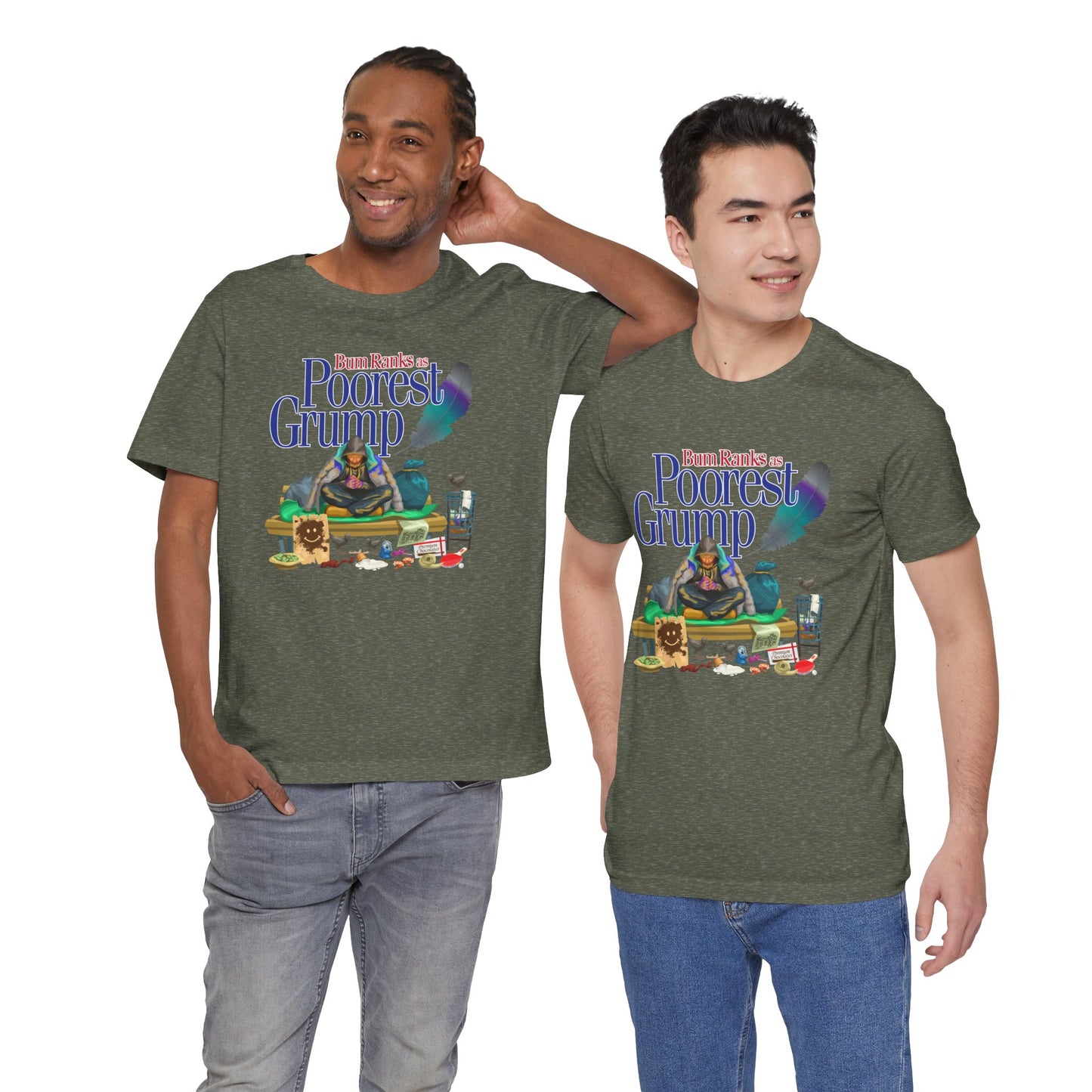 DK146: Poorest Grump - Unisex S/S T-Shirt