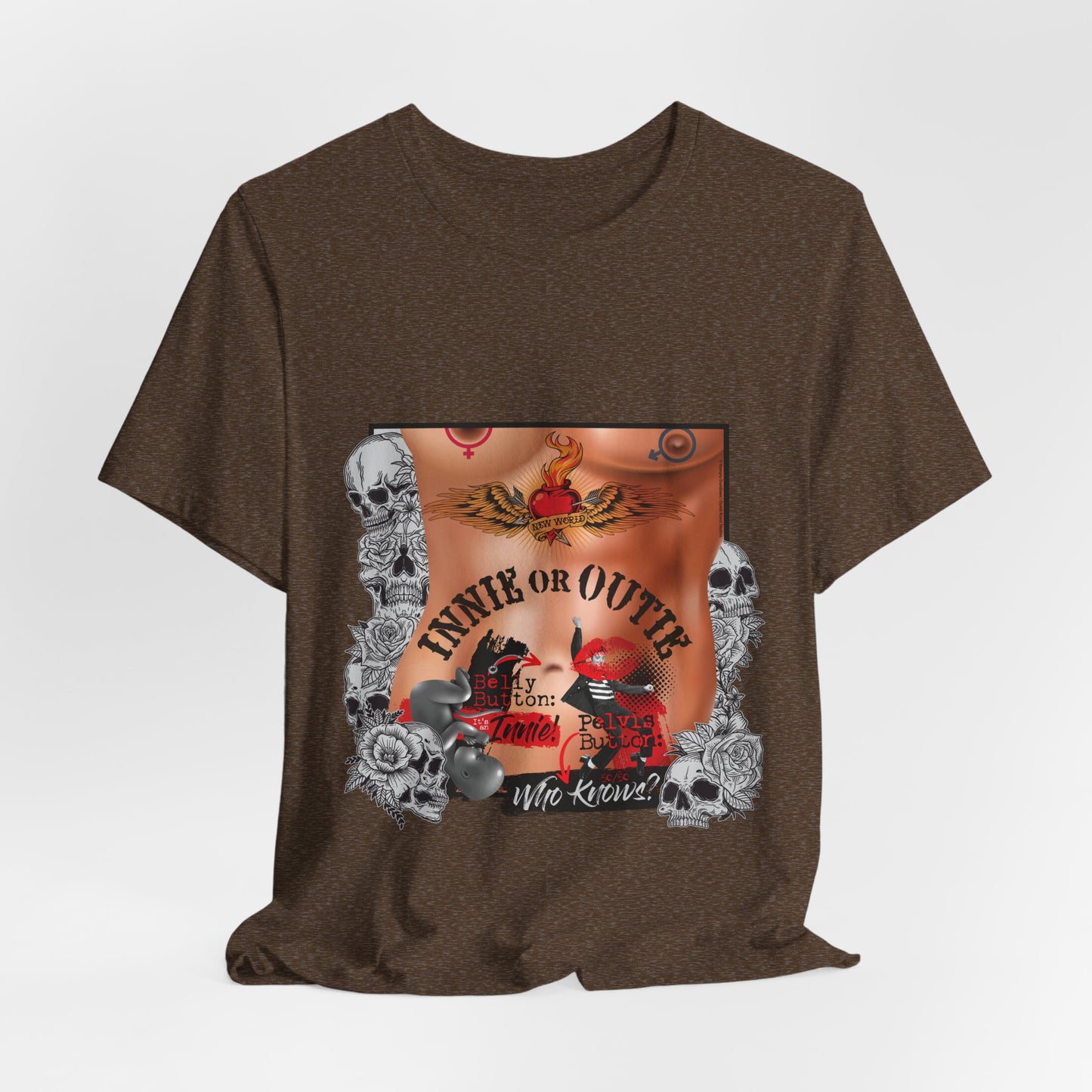 DK215: Innie or Outie - Unisex S/S T-Shirt