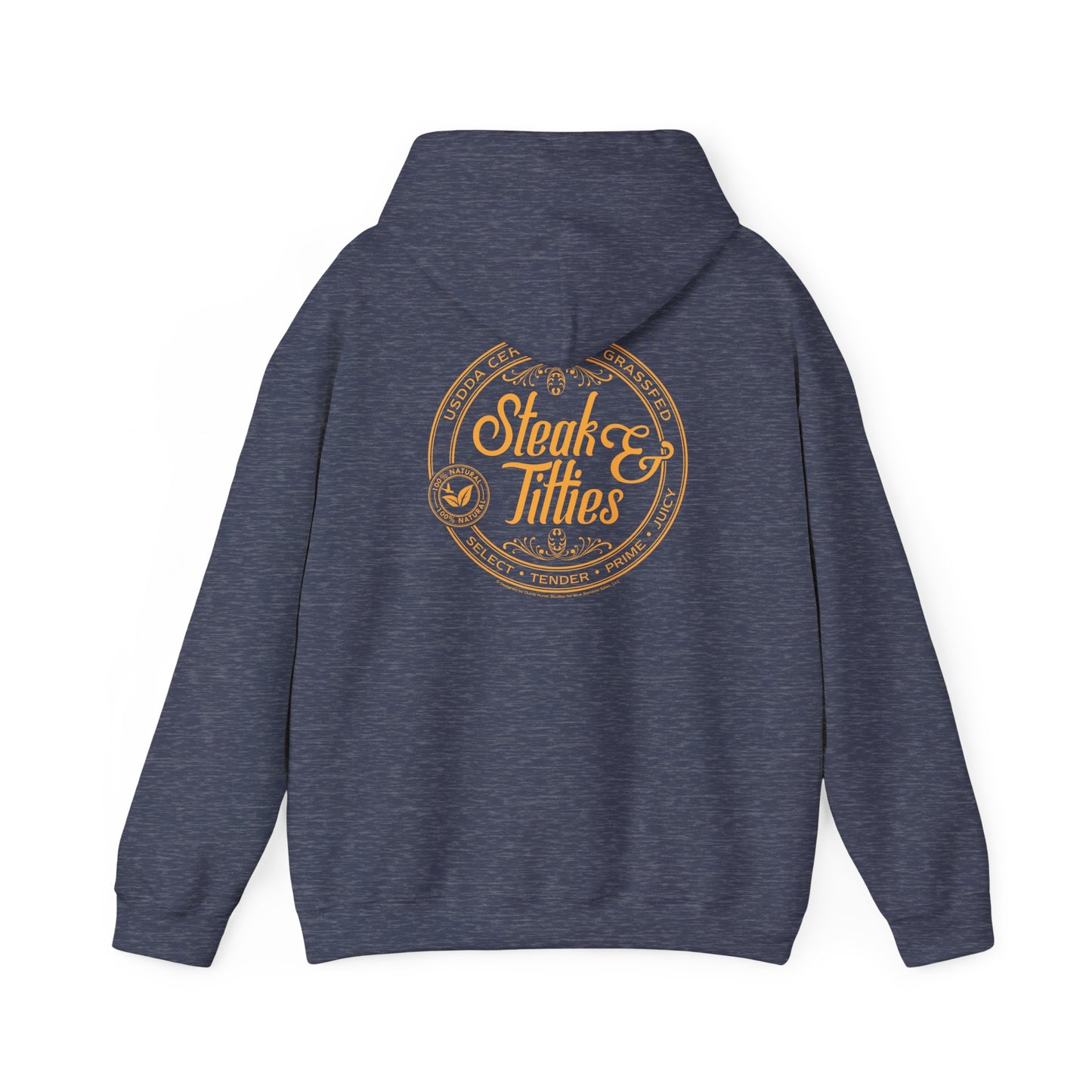 DK225: Steak & Titties - Adult Hooded Sweatshirt