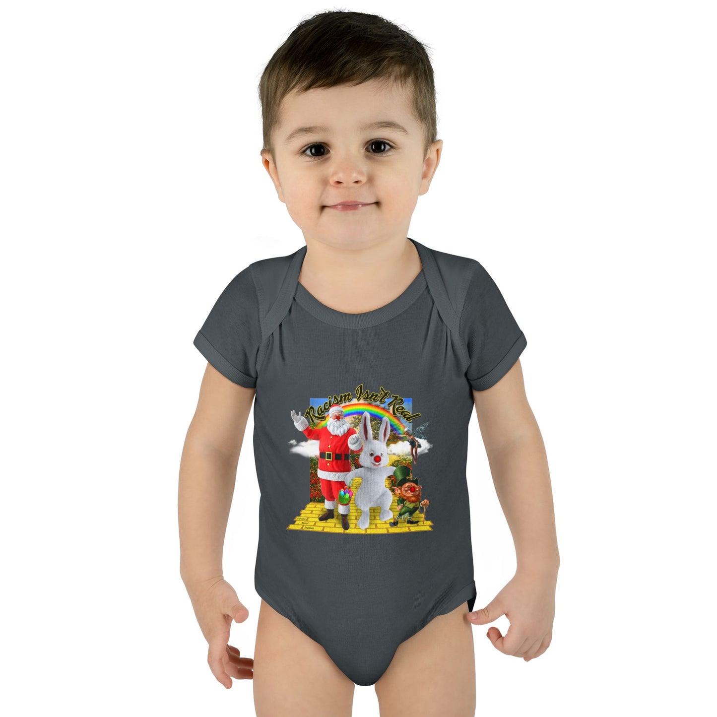 DK68: Racism Isn't Real - Infant Sized Onsie