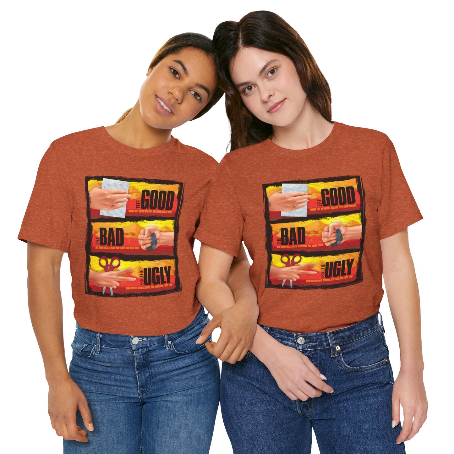 DK173: Roshambo Gone Wild West - Unisex S/S T-Shirt
