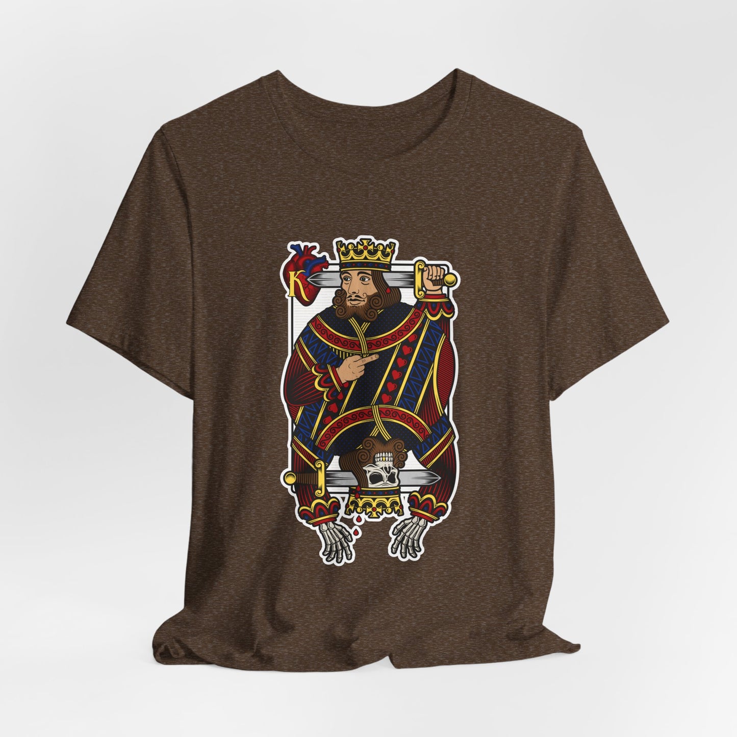DK121: The King Is Dead (Bicycle Edition) - Unisex S/S T-Shirt