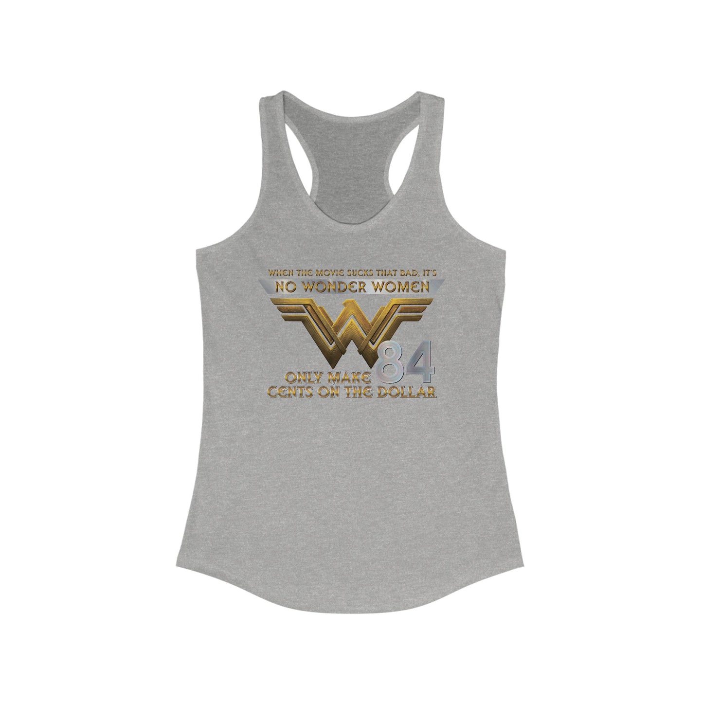 DK57: No Wonder Women - Ladies Racerback Tank