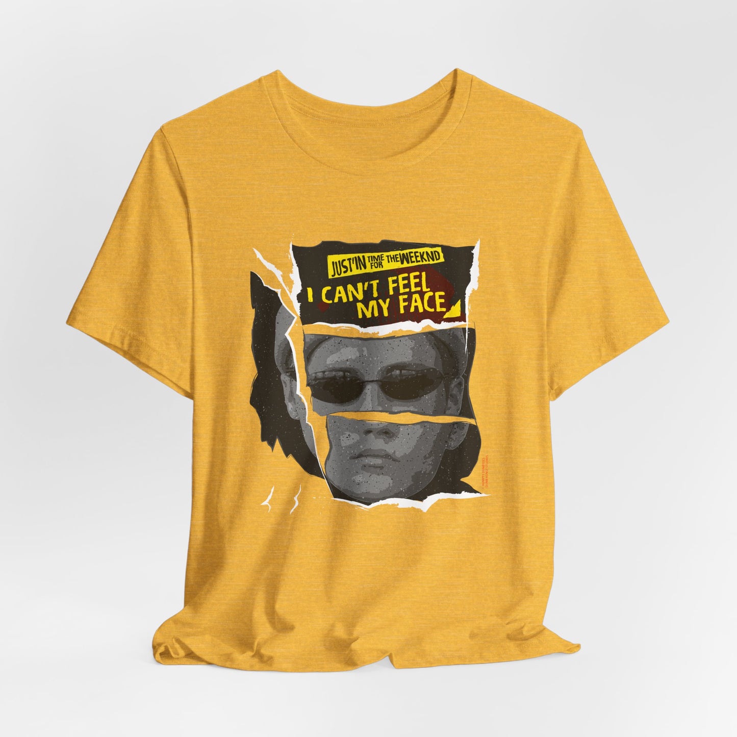 DK202: Can't Feel My Face - Unisex S/S T-Shirt
