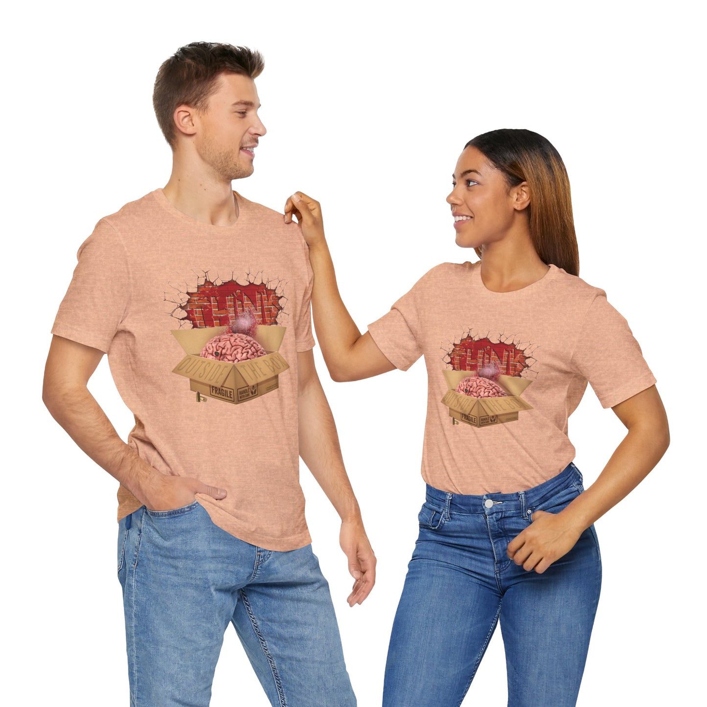 DK194: Think Outside The Box - Unisex S/S T-Shirt