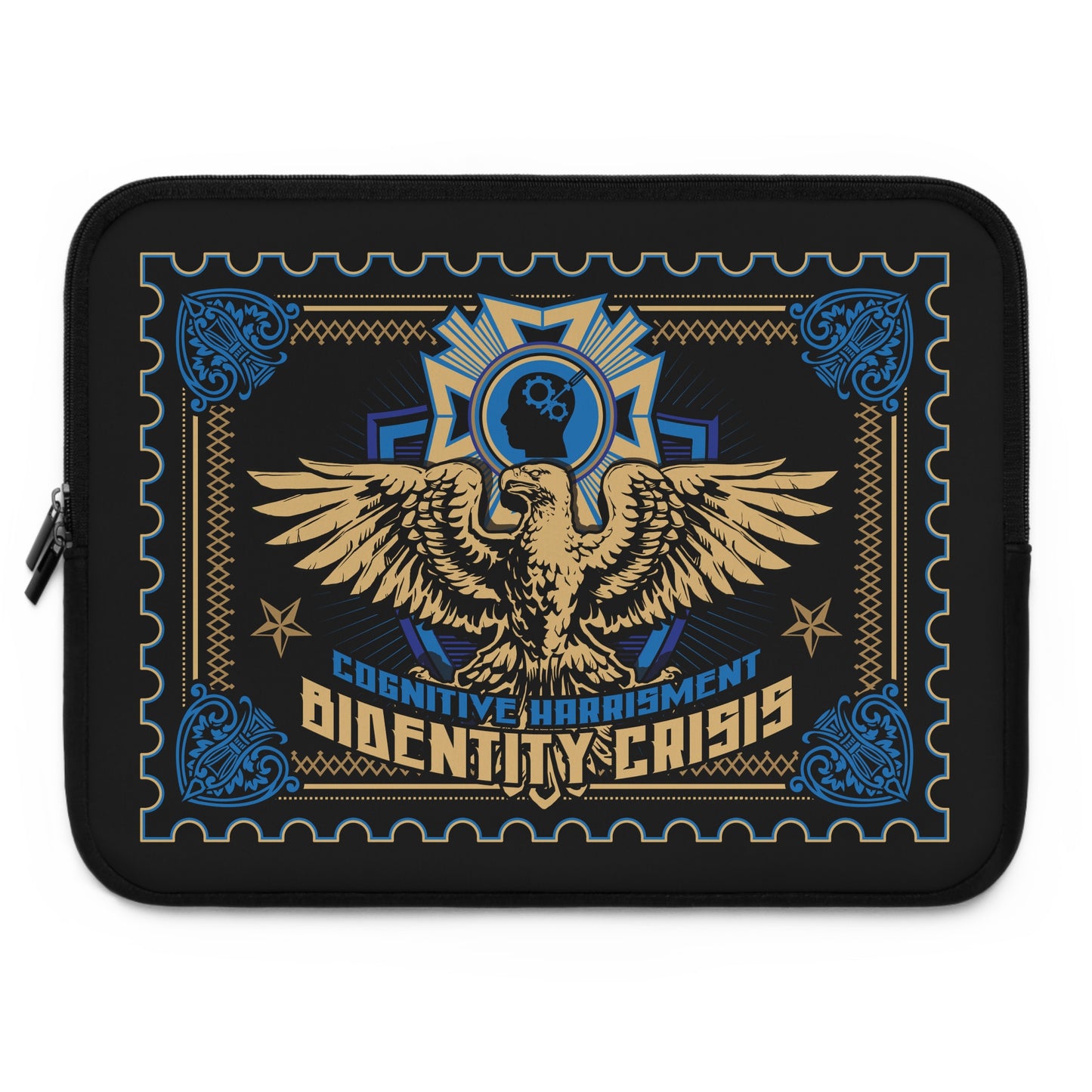 DK12: You Down With O.P.P.? (Bidentity Crisis) - Padded Laptop / Tablet Sleeve