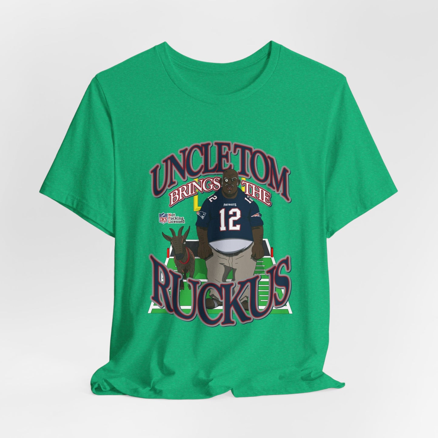 DK112: Uncle Tom Ruckus (New England Edition) - Unisex S/S T-Shirt