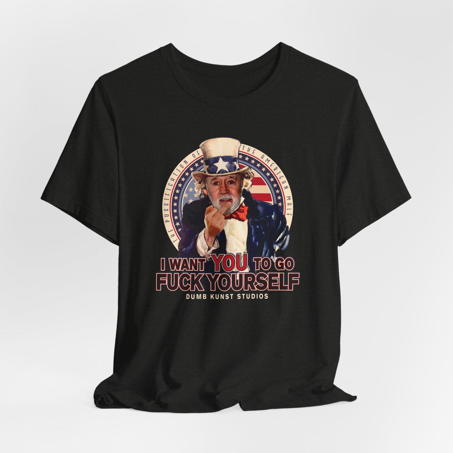 DK23: The Pussification of the American Male - Unisex S/S T-Shirt