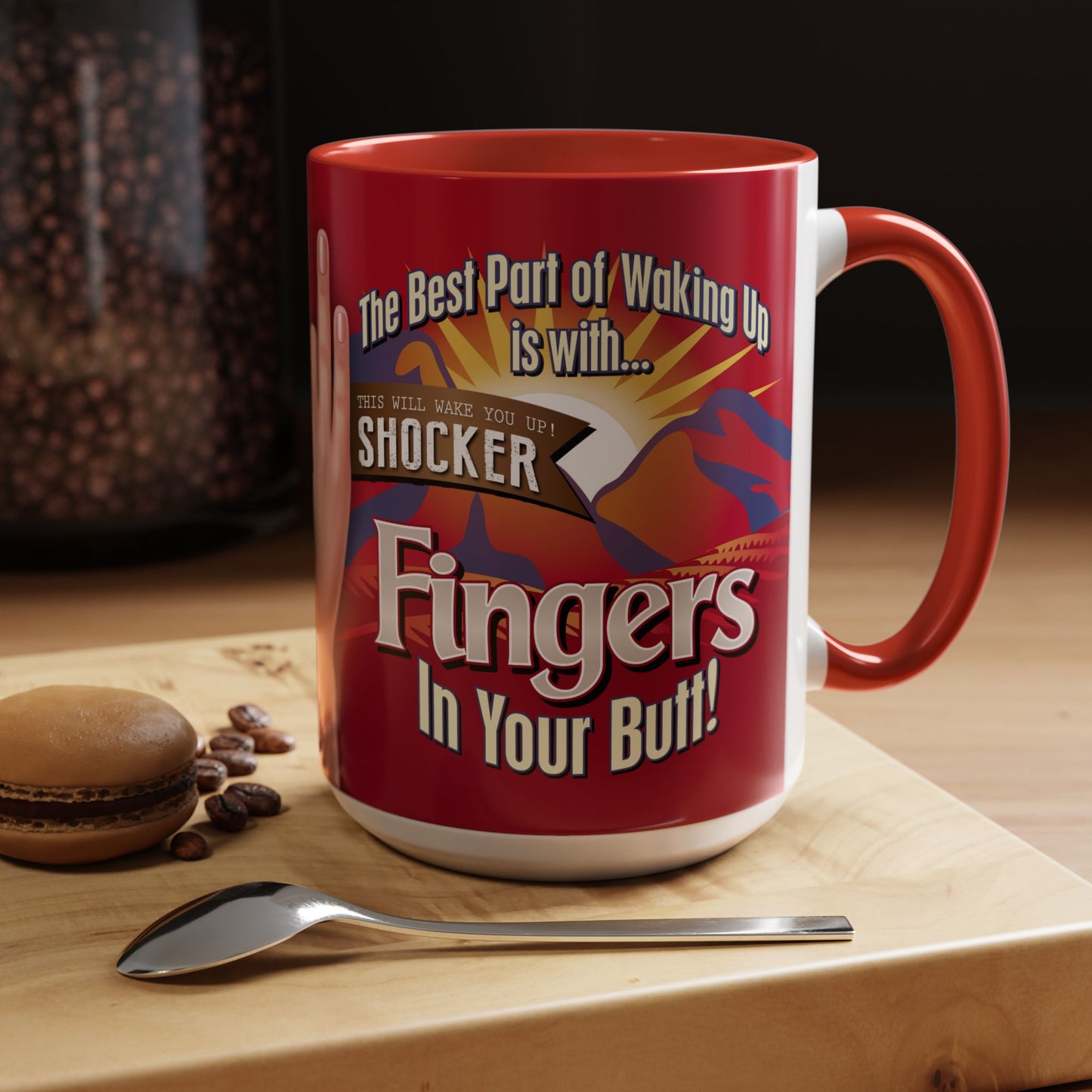 DK104: The Best Part of Waking Up... - Ceramic Coffee Mugs