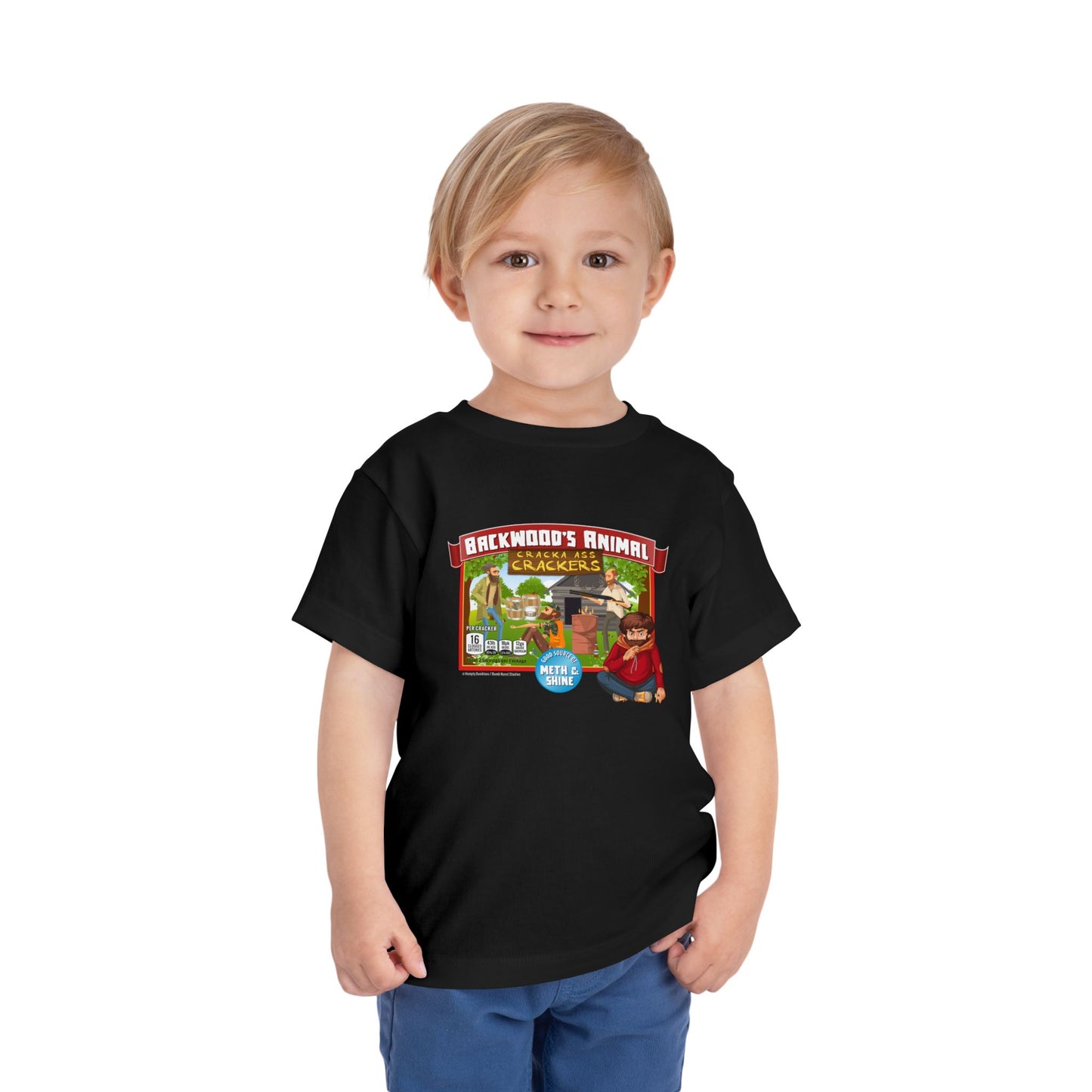 DK77: Animal Cracka' Ass Crackas - Toddler Sized T-Shirt
