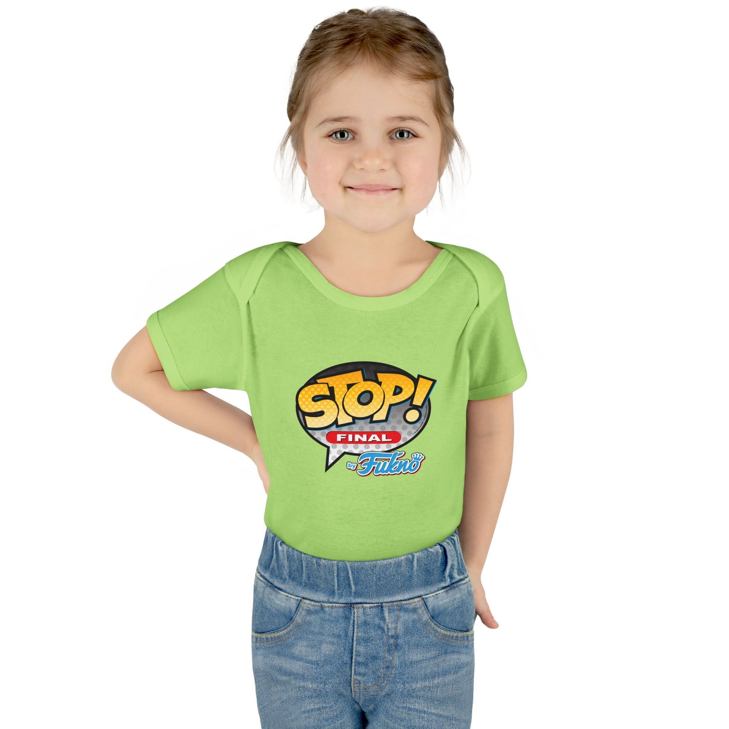 DK103: Stop! by Fukno - Infant Sized Onsie