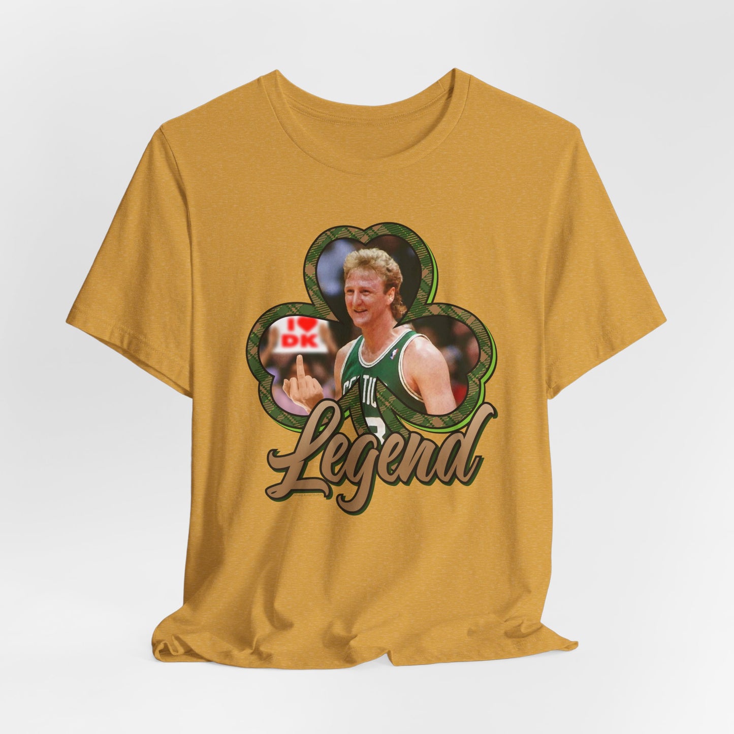DK33: Give 'em the Bird (Larry Edition) - Unisex S/S T-Shirt