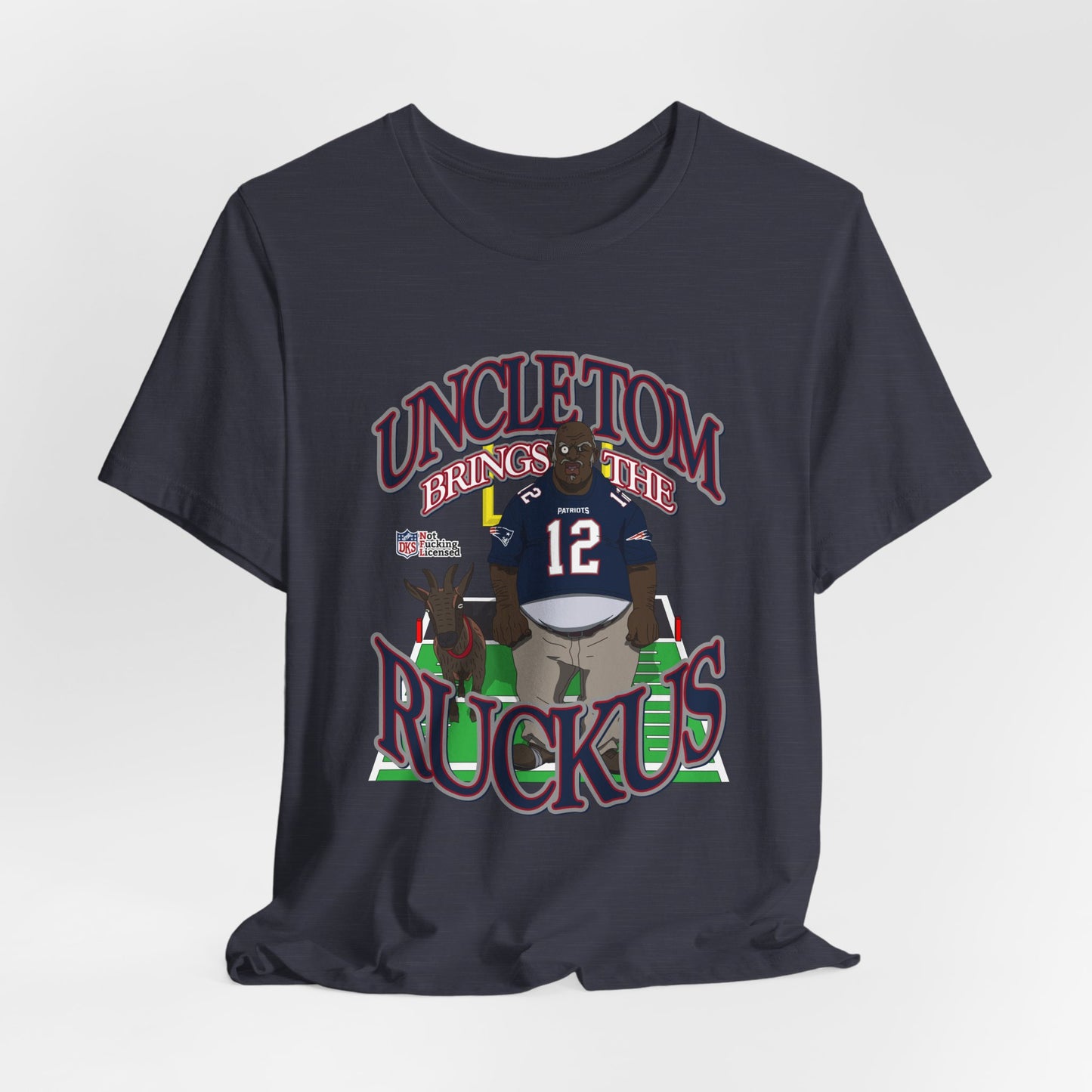 DK112: Uncle Tom Ruckus (New England Edition) - Unisex S/S T-Shirt