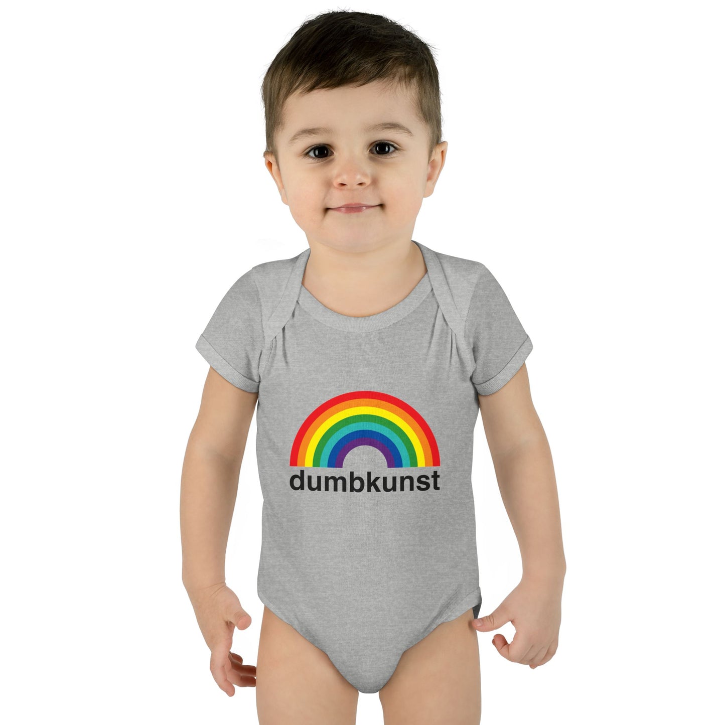 DK16: Dumb Kunst Under The Rainbow - Infant Sized Onsie