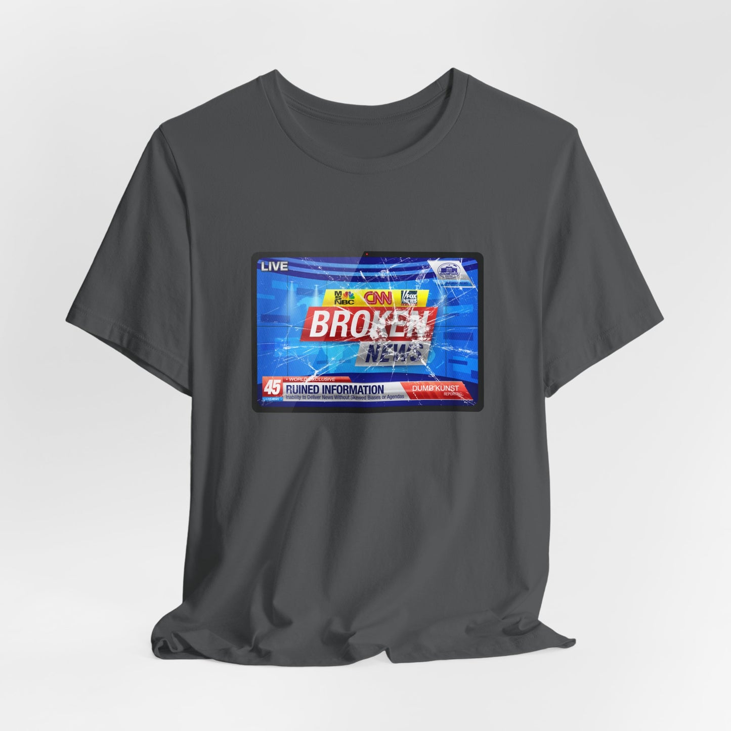 DK24: Broken News - Unisex S/S T-Shirt