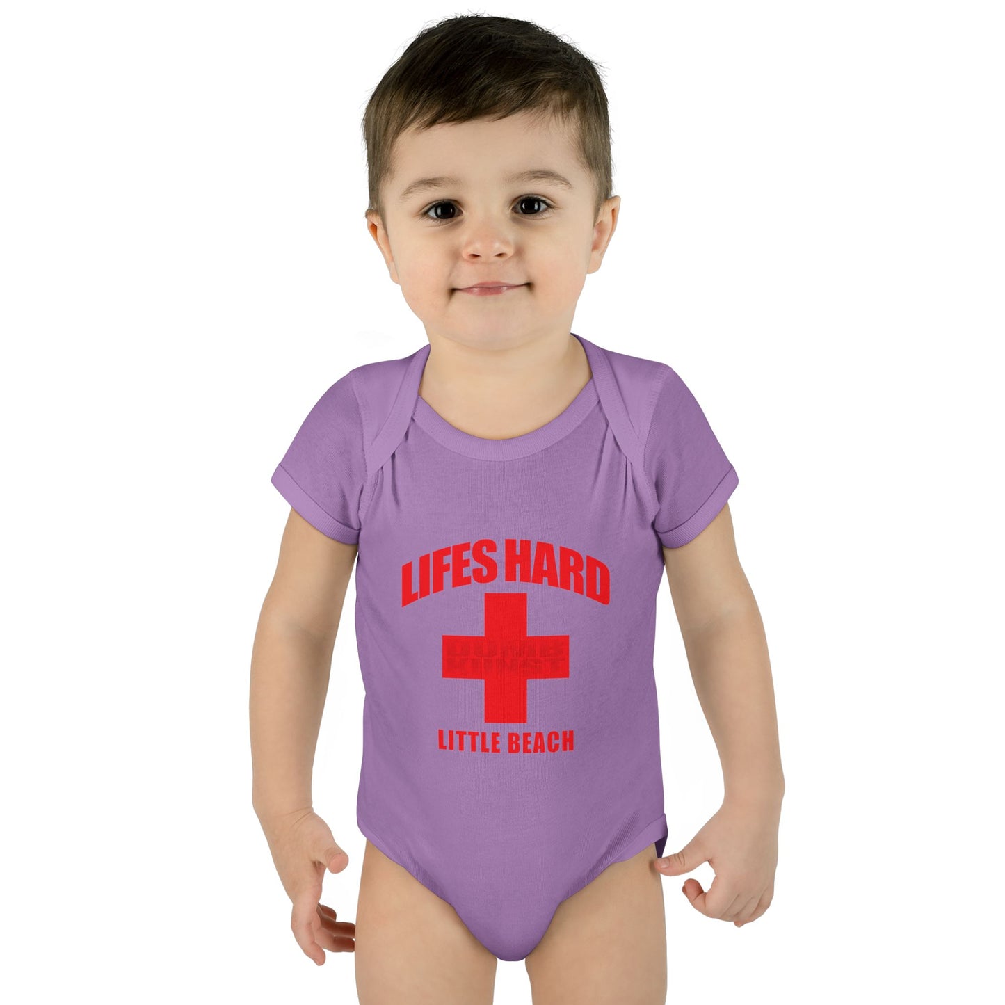 DK42: LIFESHARD - Little Beach - Infant Sized Onsie