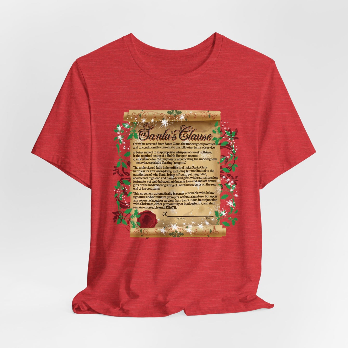 DK35: Santa's Clause - Unisex S/S T-Shirt