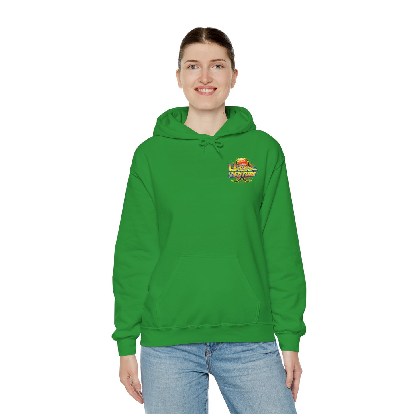 DK118: Lack Of A Future - Adult Hooded Sweatshirt