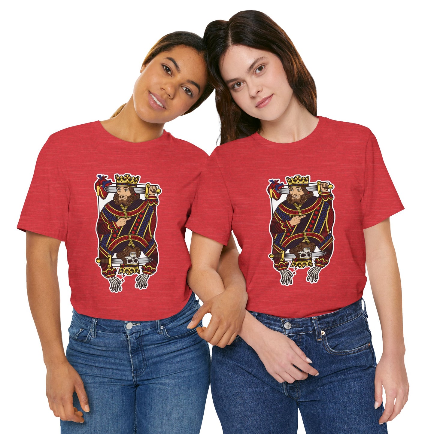 DK121: The King Is Dead (Bicycle Edition) - Unisex S/S T-Shirt