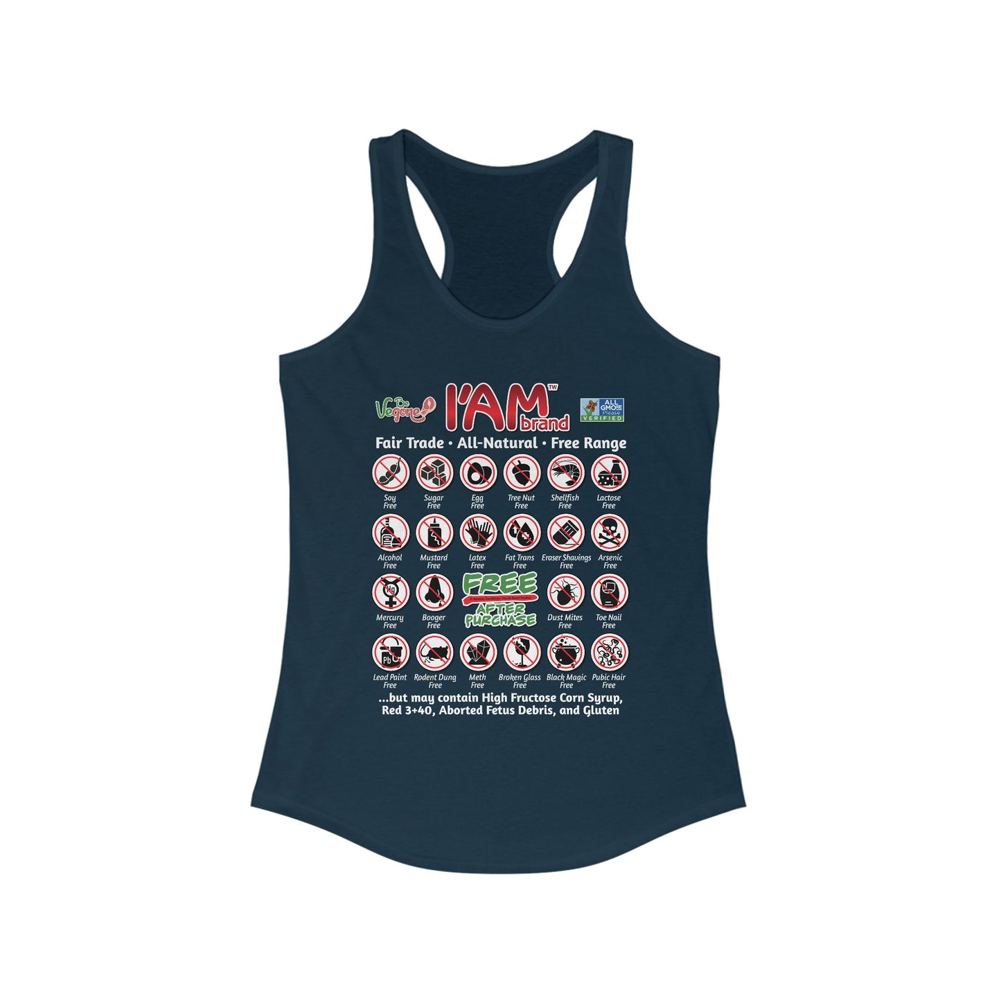 DK228: Free After Purchase - Ladies Racerback Tank