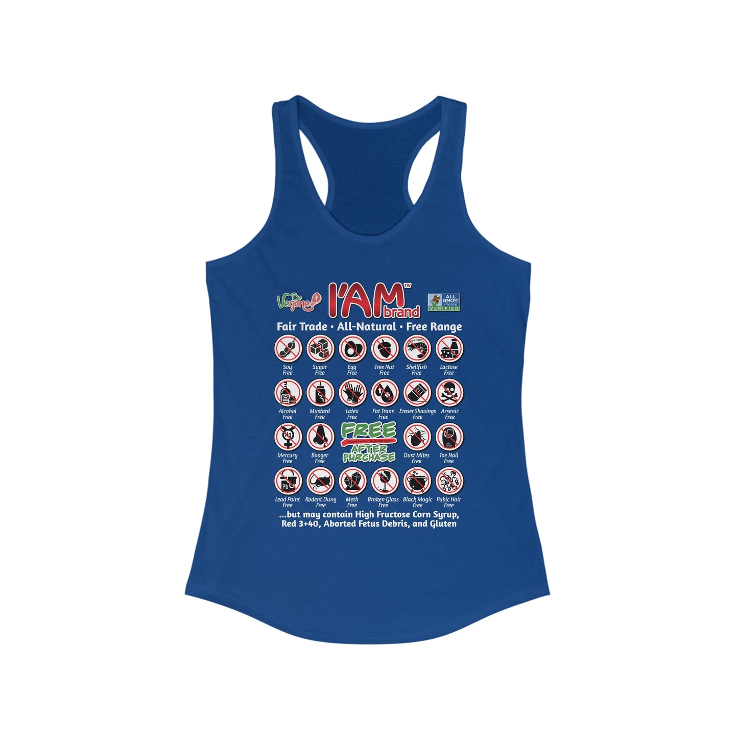 DK228: Free After Purchase - Ladies Racerback Tank