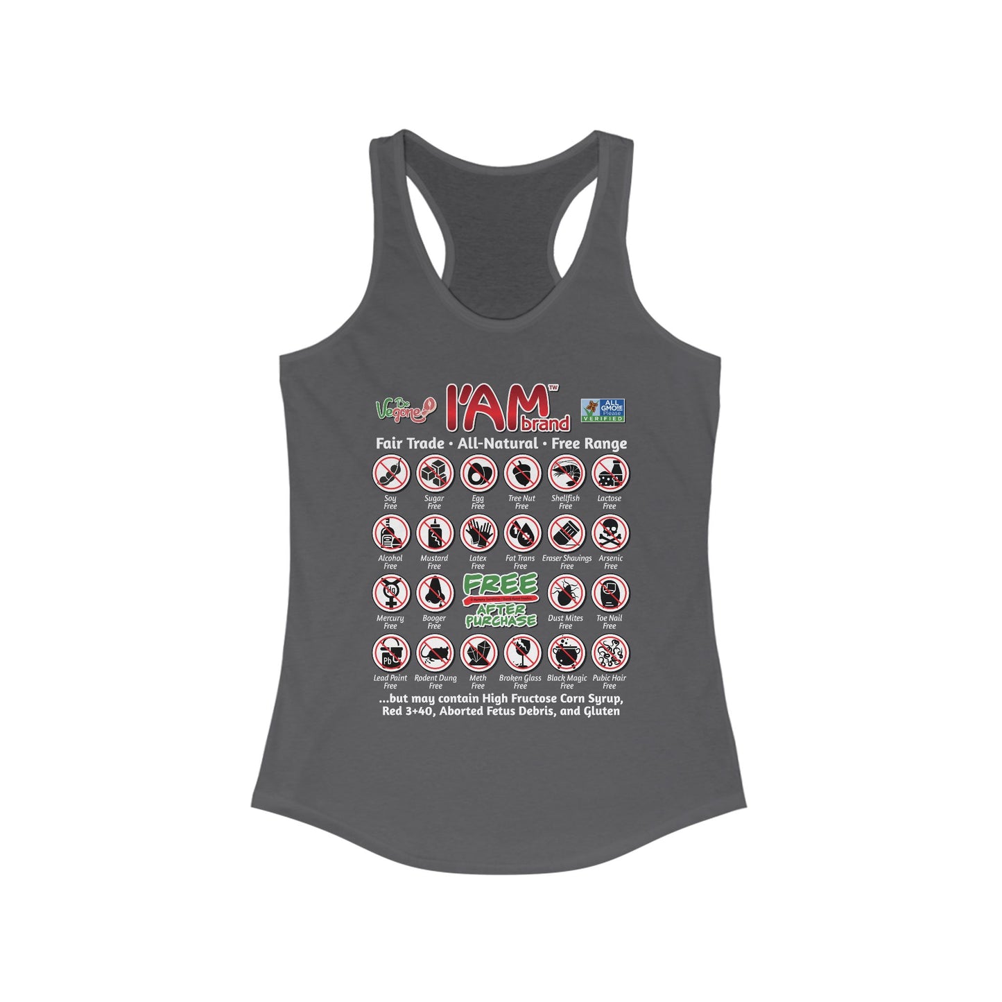 DK228: Free After Purchase - Ladies Racerback Tank