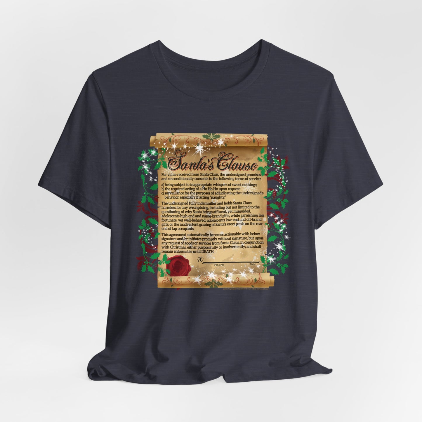 DK35: Santa's Clause - Unisex S/S T-Shirt