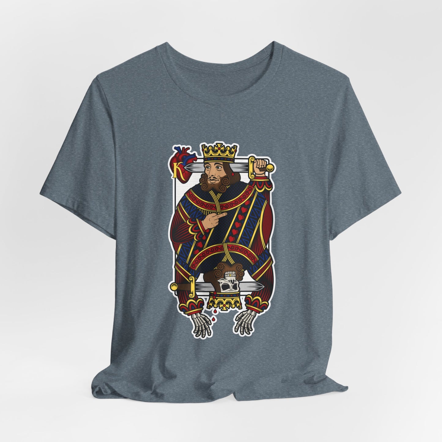 DK121: The King Is Dead (Bicycle Edition) - Unisex S/S T-Shirt