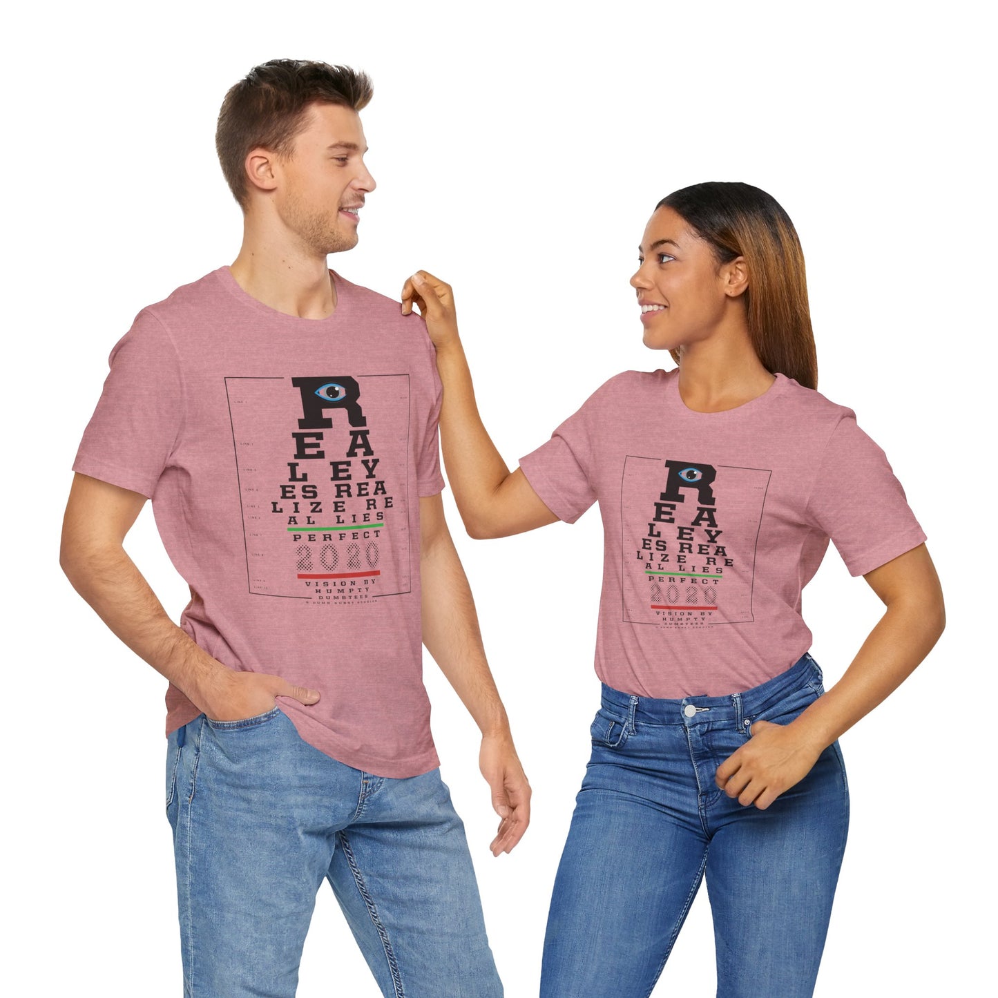 DK109: Real Eyes Realize Real Lies - Unisex S/S T-Shirt